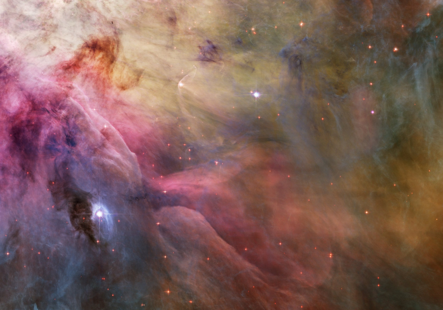 Orion Nebula in the Galaxy